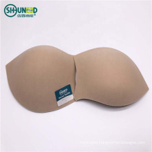 Fashion and customizable sizes push up foam bra cup pad for women's underwear lingerie